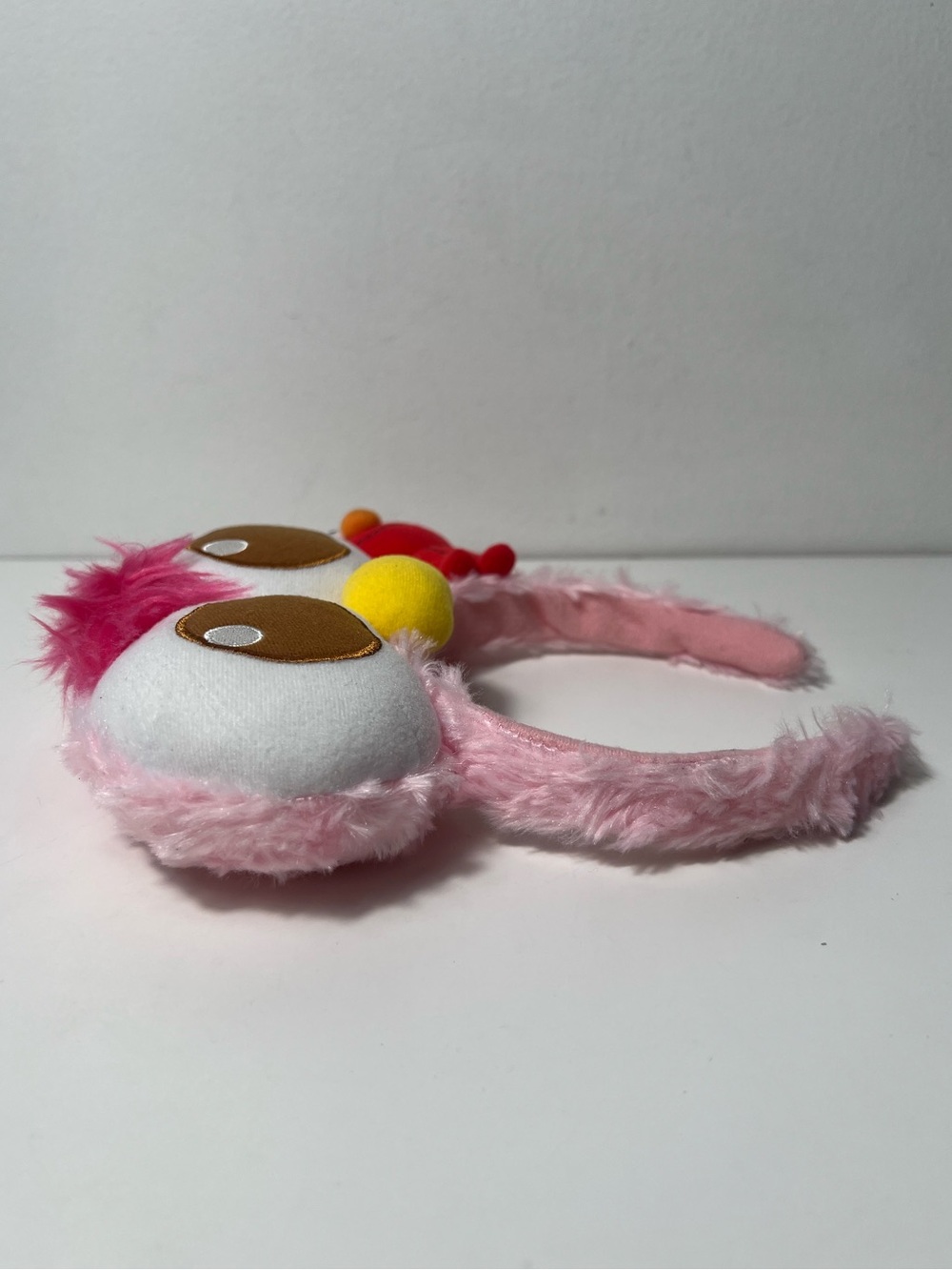 Universal Studios Japan Usj Sesame Street Moppy Elmo Fluffy Plush Ears Headband View 5
